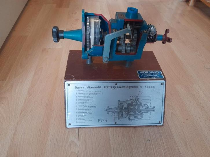 Versnellingsbak Model Hohm voor Rijschool, Antiek en Kunst, Antiek | Kantoor en Zakelijk, Ophalen of Verzenden