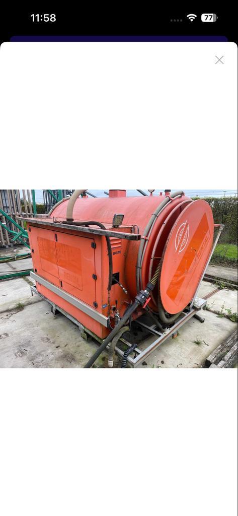 ROM Rioolreinigingsunit - Zuiger, Pomp, Hogedrukreiniger, Zakelijke goederen, Machines en Bouw | Industrie en Techniek, Ophalen