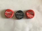 Coca Cola 3 kroonkurken rood en zwart, Ophalen of Verzenden, Gebruiksvoorwerp