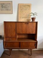 Vintage highboard kast / wandkast / buffetkast, Huis en Inrichting, Ophalen, Gebruikt, Vintage