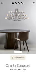 Schitterende designlamp Coppélia, merk MOOOI, suspended smal, Huis en Inrichting, Lampen | Hanglampen, Ophalen, Zo goed als nieuw