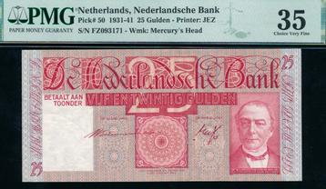 PMG 35: 25 Gulden 1940 ‘Mees' - FZ093171 beschikbaar voor biedingen
