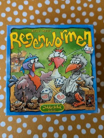 Regenwormen, dobbelspel beschikbaar voor biedingen