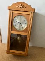 Wand klok blank eiken, Antiek en Kunst, Ophalen