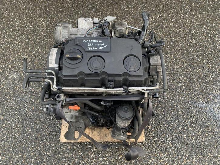 motorblok vw caddy III 1.9 TDI BLS 2006 tot 2010 77KW, Auto-onderdelen, Motor en Toebehoren, Volkswagen, Gebruikt, Ophalen of Verzenden