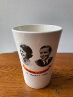 Beker "Beatrix - Claus" 'Huwelijk 10 maart 1966' Nieuw, Ophalen of Verzenden, Nieuw, Kaart, Foto of Prent