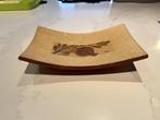 decoratie of fruitschaal 28x17x6,5cm, Griekse ambachten, Ophalen of Verzenden, Zo goed als nieuw, Rond