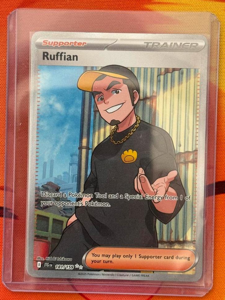 Ruffian 181/159 JTG, Hobby en Vrije tijd, Verzamelkaartspellen | Pokémon, Zo goed als nieuw, Ophalen of Verzenden