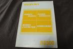 Suzuki RG500 1985 motorfiets handleiding owner's manual, Ophalen of Verzenden, Suzuki