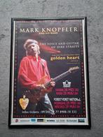 Mark Knopfler poster met lijst groot, Ophalen, Met lijst, Zo goed als nieuw, A1 t/m A3