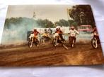 Vintage Motorcross Foto, Verzamelen, Foto's en Prenten, Gebruikt, 1980 tot heden, Foto, Ophalen of Verzenden