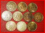 Ⰶ STAR: YUGOSLAVIA COMPLETE SET 20 PARA 1965-1981 10 COINS, Verzenden, Joegoslavië, Setje