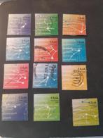 @@ 2581-2592 zegels los gestempeld @@, Postzegels en Munten, Postzegels | Nederland, Ophalen of Verzenden, Gestempeld