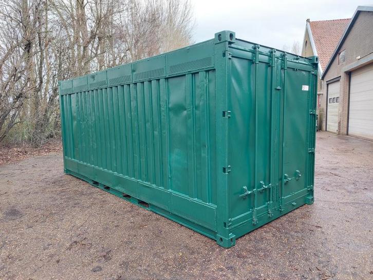 20 ft ventilat opslag zeecontainer, Zakelijke goederen, Machines en Bouw | Keten en Containers, Ophalen of Verzenden