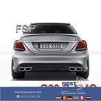 C63 S AMG W205 Uitlaat einddempers + sierstukken MB C Klasse, Gebruikt, -, Ophalen of Verzenden, -