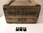 Grot krat Oranjeboom bier 1941 met 24 beugelflessen75cl, Verzamelen, Biermerken, Ophalen of Verzenden