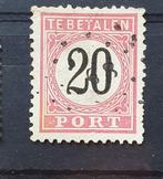 NVPH Ned. Indië - P9 portzegel - gestempeld, Ophalen of Verzenden, T/m 1940, Gestempeld