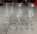 Luminarc France champagne glazen 6x champagneglas, Glas of Glazen, Gebruikt, Ophalen of Verzenden, Glas