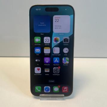 Apple iPhone 15 Pro 128GB Titanium Grey | 89% | Nette staat beschikbaar voor biedingen