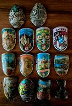 Oude wandelstok schildjes of balhoofdplaatjes nr 4, Ophalen of Verzenden
