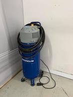 Michelin 50L verticale compressor - 2PK, olieloos,, Doe-het-zelf en Verbouw, Compressors, 6 tot 10 bar, Ophalen of Verzenden, Zo goed als nieuw