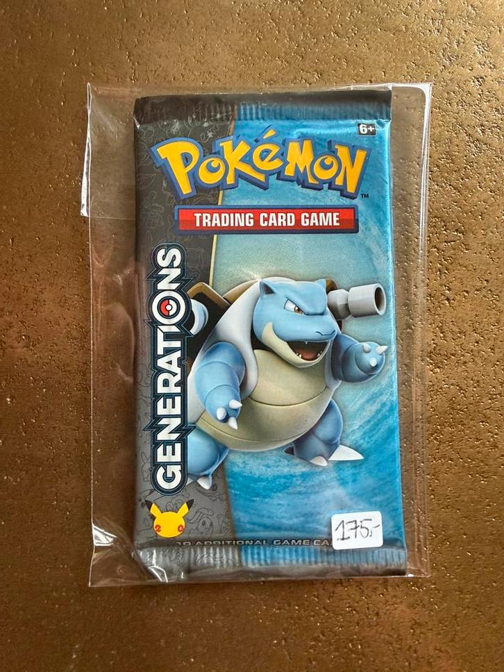 Pokémon Generations Booster pack Blastoise!, Hobby en Vrije tijd, Verzamelkaartspellen | Pokémon, Nieuw, Booster, Ophalen of Verzenden