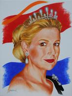 Staatsieportret Maxima, 60x80cm, Ophalen of Verzenden