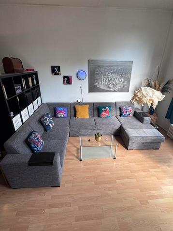 Beautiful Big Sofa in Grey from Seats and Sofa