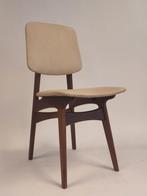 Vintage teakhouten stoel eetkamerstoel hout stoeltje teak, Ophalen, Gebruikt, Bruin, .