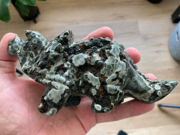 Oceaan Jaspis Triceratops beschikbaar voor biedingen