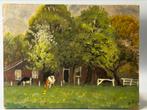 Evert Rabbers boerderij in Twente, Antiek en Kunst, Ophalen of Verzenden