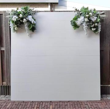 Backdrop, bruiloft decoratie, trouwboog, photobooth beschikbaar voor biedingen