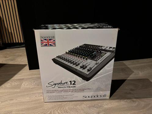 Soundcraft Signature 12 MTK, Muziek en Instrumenten, Mengpanelen, Zo goed als nieuw, 10 tot 20 kanalen, Ophalen