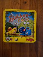 HABA Slakkenrace - Leuk familiespel!, Ophalen of Verzenden, Zo goed als nieuw, Wilfried en Marie Fort, 3 tot 4 jaar