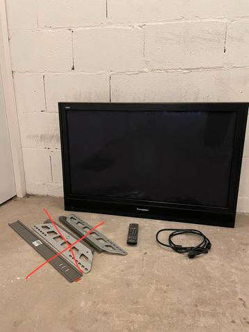 Panasonic th-42pv7f, HD plasma 42” TV met afstandsbediening beschikbaar voor biedingen