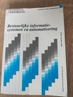 Bestuurlijke informatievoorziening en automatisering, Vakgebied of Industrie, Ophalen of Verzenden, Zo goed als nieuw, T.M.A. Bemelmans