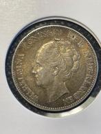 Prachtige 1 gulden 1923, Postzegels en Munten, Munten | Nederland, 1 gulden, Verzenden, Zilver, Koningin Wilhelmina