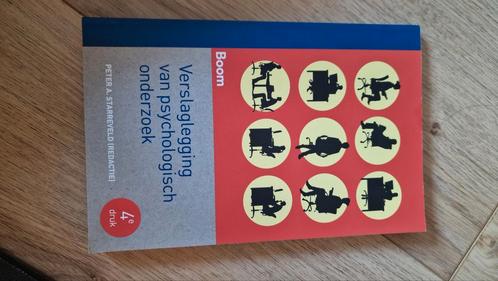 Verslaglegging Psychologisch Onderzoek - 4e druk, Boeken, Psychologie, Zo goed als nieuw, Overige onderwerpen, Ophalen of Verzenden