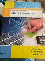 HTML5 & Webdesign, Boeken, Ophalen of Verzenden, Zo goed als nieuw, Overige niveaus