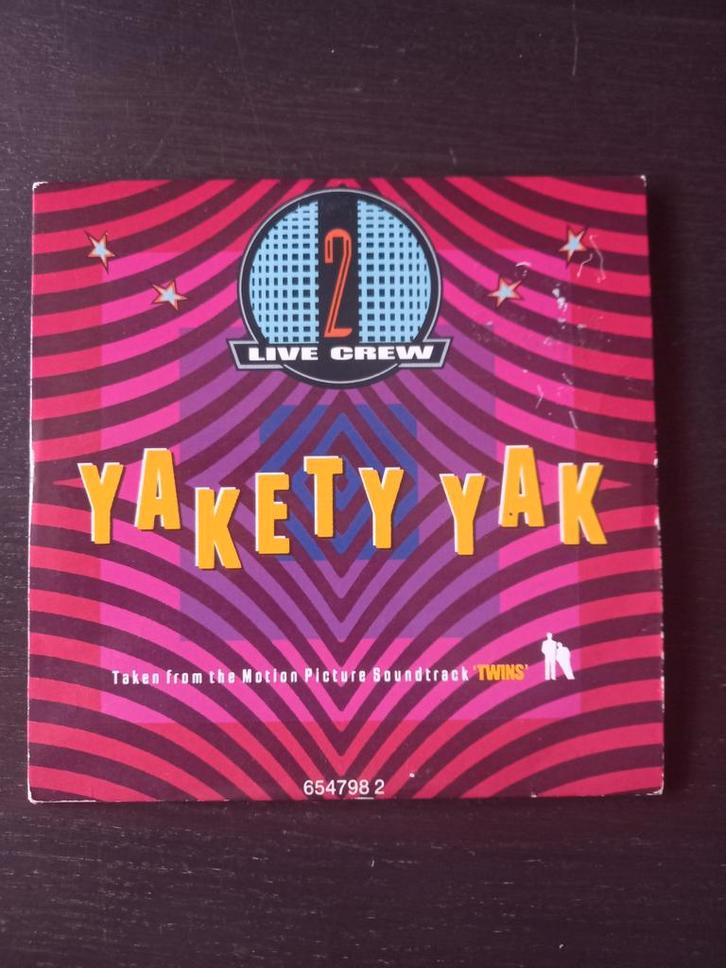 2 Live Crew - Yakety Yak CD Single (1989), Cd's en Dvd's, Cd's | Overige Cd's, Gebruikt, Ophalen of Verzenden