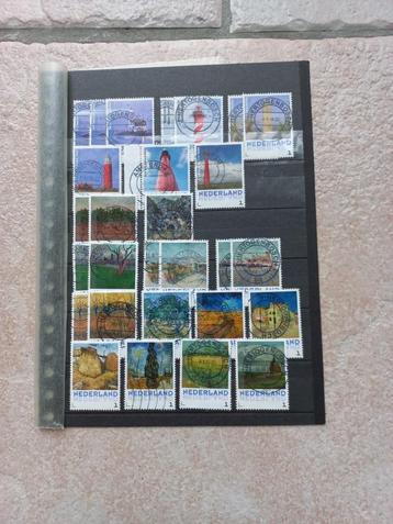 persoonlijke postzegels vuurtorens / landschappen