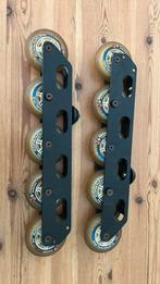 Degelijk skeeler frame met 80 mm wielen, Sport en Fitness, Skeelers, Ophalen of Verzenden, Gebruikt, Overige typen