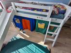 Te koop halfhoogslaper met glijbaan of laag met 3 lades, Ophalen, Gebruikt, Halfhoogslaper