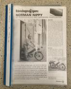 Unieke Map met documentatie bromfietsen Merknaam letter N, Verzenden, Zo goed als nieuw