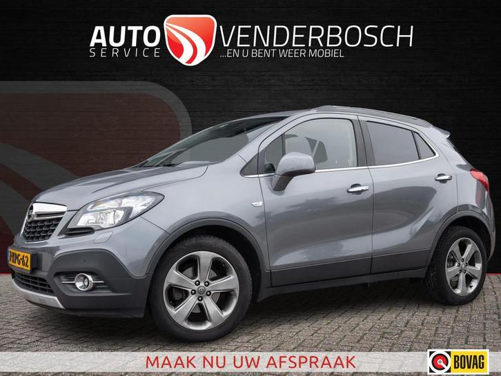 Opel Mokka 1.4 T Cosmo 4x4 140pk | Leder | Pano | Trekhaak 1, Auto's, Opel, Bedrijf, Te koop, Mokka, 4x4, ABS, Achteruitrijcamera