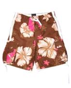 Sasouma swimshort, boardshort, short, Mt. L, Bruin, Verzenden, Zo goed als nieuw, Zwembroek of Short