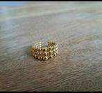 Nieuwe Beads 3 Row Ring van PsCallMe Goudkleurig Verstelbaar, IJzer of Staal, Nieuw, Ophalen of Verzenden, Dame
