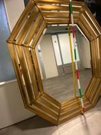 Large Gold Octagonal Mirror – Elegant Vintage Style, 100 tot 150 cm, Ophalen of Verzenden, Zo goed als nieuw, 75 tot 100 cm