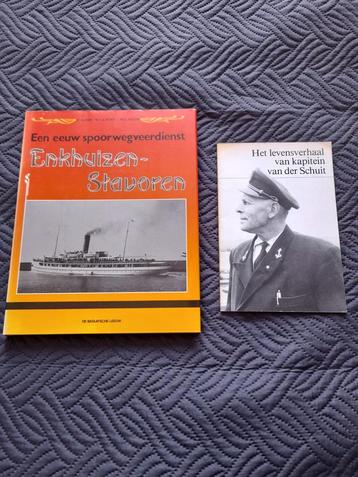 Boeken: Enkhuizen-Stavoren & Kapitein van der Schuit beschikbaar voor biedingen