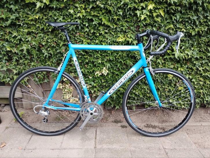 Opgeknapte Schouten racefiets 64 cm, Fietsen en Brommers, Fietsen | Racefietsen, Zo goed als nieuw, Overige merken, Meer dan 20 versnellingen